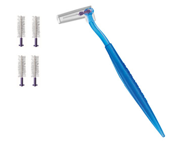 CURAPROX CPS REGULAR CPS 18 CON 4 SCOVOLINI + SUPPORTO - Doctor Vinz