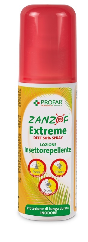 ZANZOF JUNGLE EXTREME SPRAY DEET 50% 75 ML PROFAR - Doctor Vinz