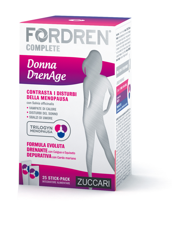 FORDREN COMPLETE DONNA DRENAGE 25 STICKPACK DA 10 ML - Doctor Vinz