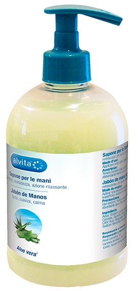ALVITA SAPONE MANI ALOE VERA 500 ML - Doctor Vinz