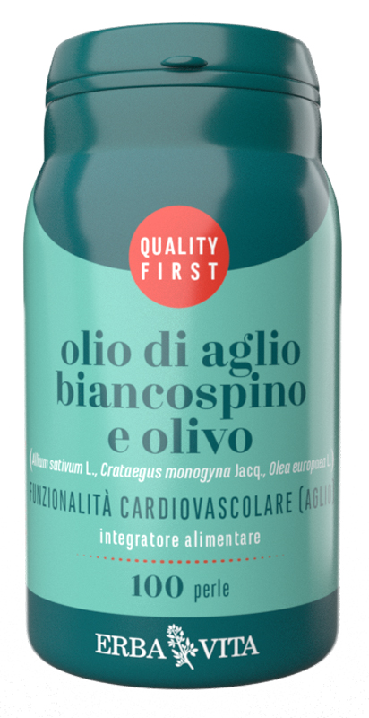 OLIO DI AGLIO, BIANCOSPINO E OLIVO 100 PERLE - Doctor Vinz
