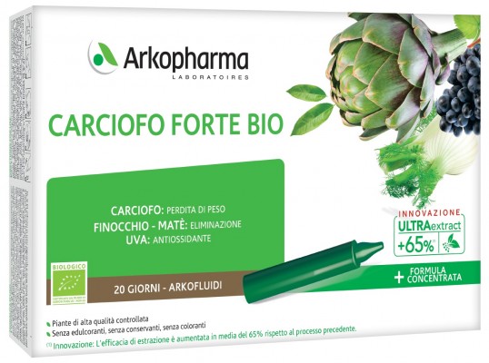 ARKOFLUIDI ULTRA SUONI CARCIOFO FORTE BIO 20 FIALE - Doctor Vinz