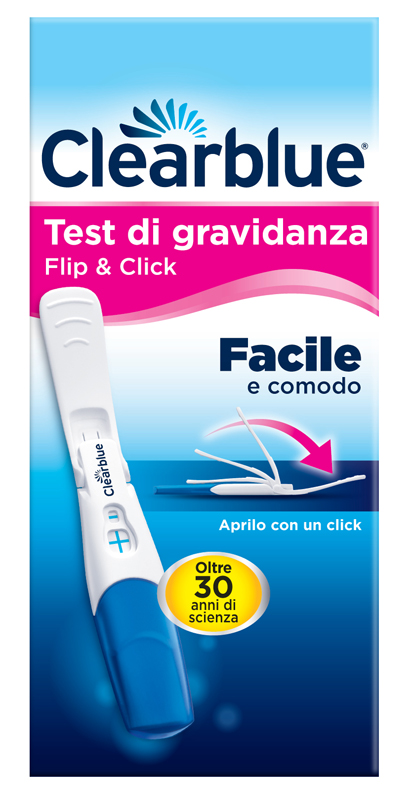 TEST DI GRAVIDANZA CLEARBLUE FLIP & CLICK - Doctor Vinz