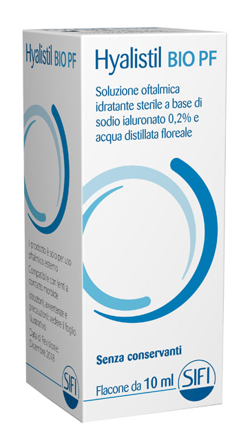 GOCCE OCULARI HA 0,2% E ACQUE DISTILLATE HYALISTIL BIO PF FRUTTI ROSSI 10 ML - Doctor Vinz