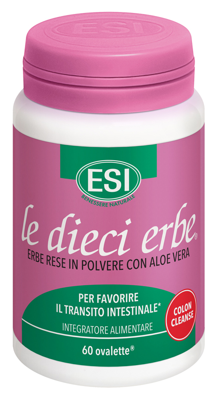 ESI LE DIECI ERBE COLON CLEANSE 60 OVALETTE - Doctor Vinz