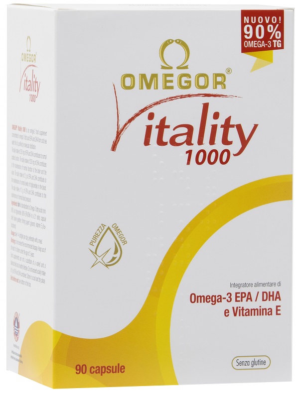 OMEGOR VITALITY 1000 90 CAPSULE - Doctor Vinz