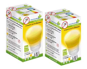 COLPHARMA LAMPADINA LED ANTIZANZARA 11 WATT - Doctor Vinz