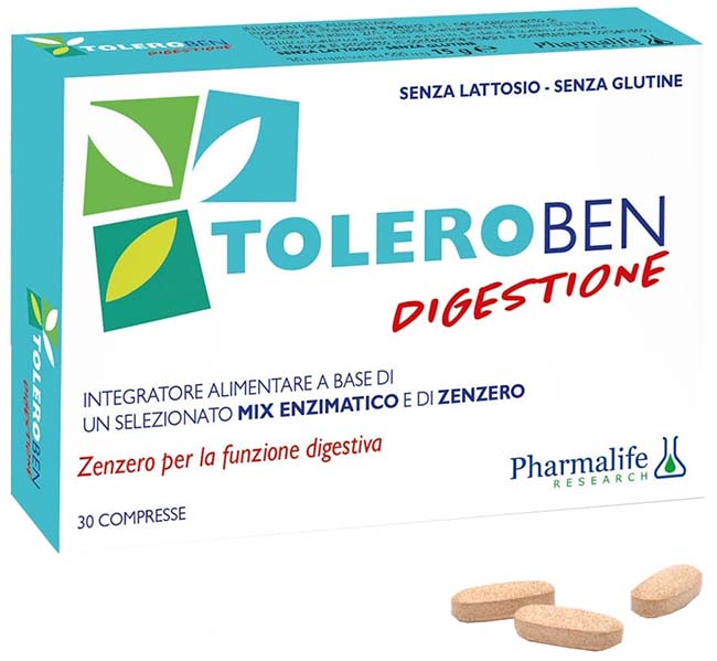 TOLEROBEN DIGESTIONE 30 COMPRESSE - Doctor Vinz
