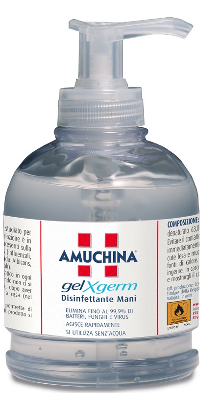 AMUCHINA GEL X-GERM DISINFETTANTE MANI 250 ML - Doctor Vinz