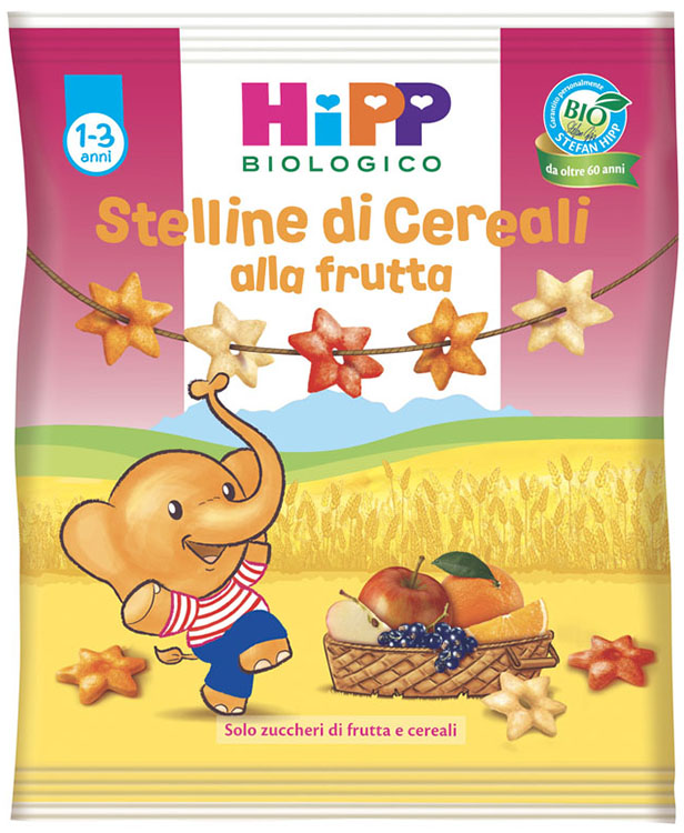 HIPP BIO STELLINE DI CEREALI ALLA FRUTTA 30 G - Doctor Vinz