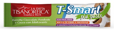 TISANOREICA STYLE BARRETTA T SMART COCCO CIOCCOLATO FONDENTE 35 G - Doctor Vinz