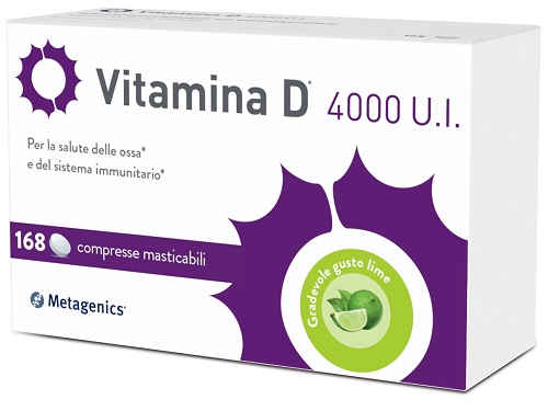 VITAMINA D 4000UI 168 COMPRESSE MASTICABILI - Doctor Vinz