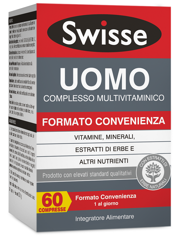 SWISSE UOMO MULTIVITAMINICO 60 COMPRESSE - Doctor Vinz