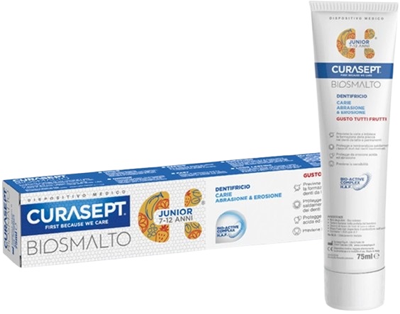 CURASEPT BIOSMALTO DENTIFRICIO JUNIOR 75 ML - Doctor Vinz