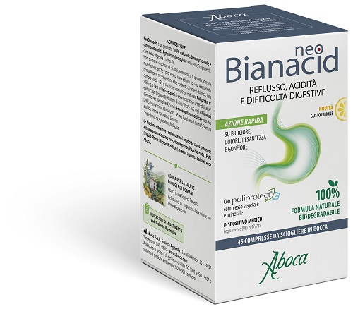 NEOBIANACID 45 COMPRESSE LIMONE - Doctor Vinz