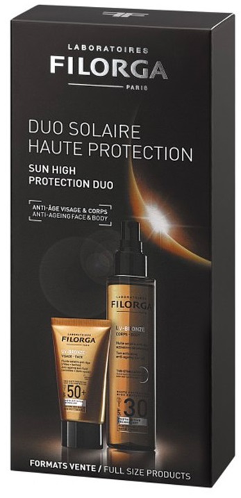 COFANETTO DUO UV-BRONZE UV-BRONZE FACE SPF50 + UV-BRONZE BODY SPF30 - Doctor Vinz