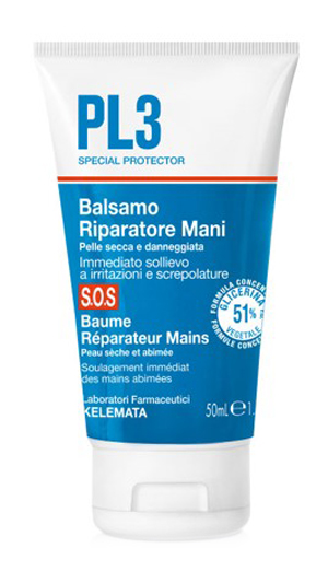 PL3 BALSAMO RIPARATORE MANI SOS 50 ML - Doctor Vinz