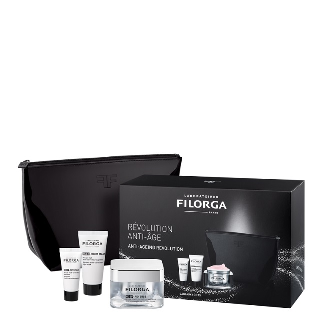 FILORGA LUXURY COFF SKIN QUALITY 2020 1 NCEF REVERSE 50 ML + 1 NCEF INTENSIVE 7 ML + 1 NCEF NIGHT MASK 15 ML - Doctor Vinz