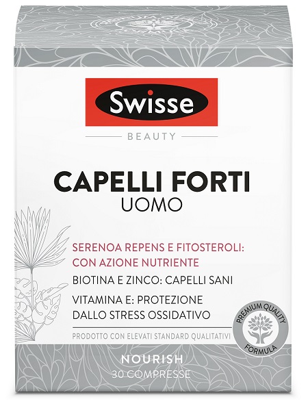 SWISSE CAPELLI FORTI UOMO 30 COMPRESSE - Doctor Vinz