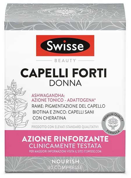 SWISSE CAPELLI FORTI DONNA 30 COMPRESSE - Doctor Vinz