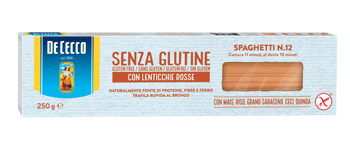 DE CECCO SPAGHETTI N12 LENTICCHIE ROSSE 250 G - Doctor Vinz
