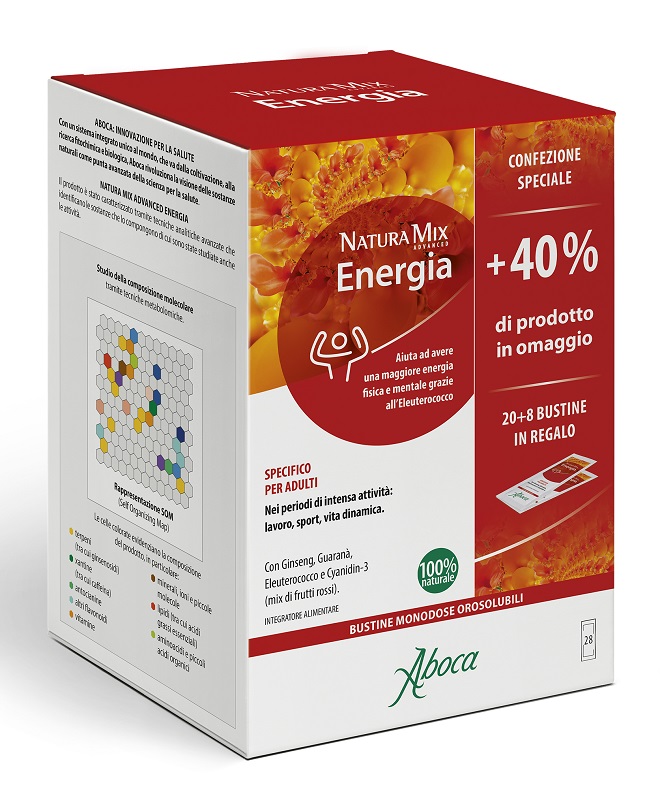 NATURA MIX ADVANCED ENERGIA 28 BUSTINE CONFEZIONE SPECIALE - Doctor Vinz