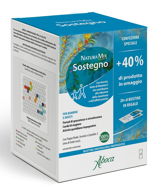 NATURA MIX ADVANCED SOSTEGNO OROSOLUBILE 28 BUSTINE CONFEZIONE SPECIALE - Doctor Vinz