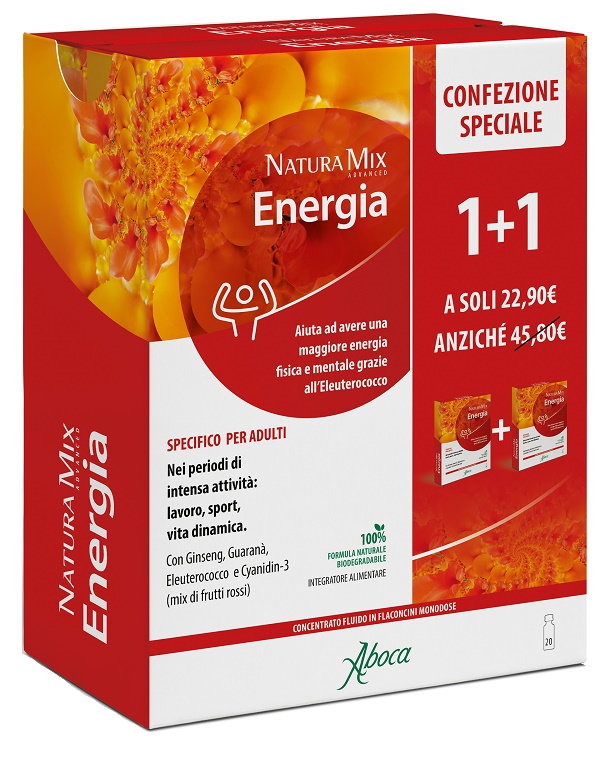 NATURA MIX ADVANCED ENERGIA 10 + 10 FLACONCINI CONFEZIONE SPECIALE - Doctor Vinz