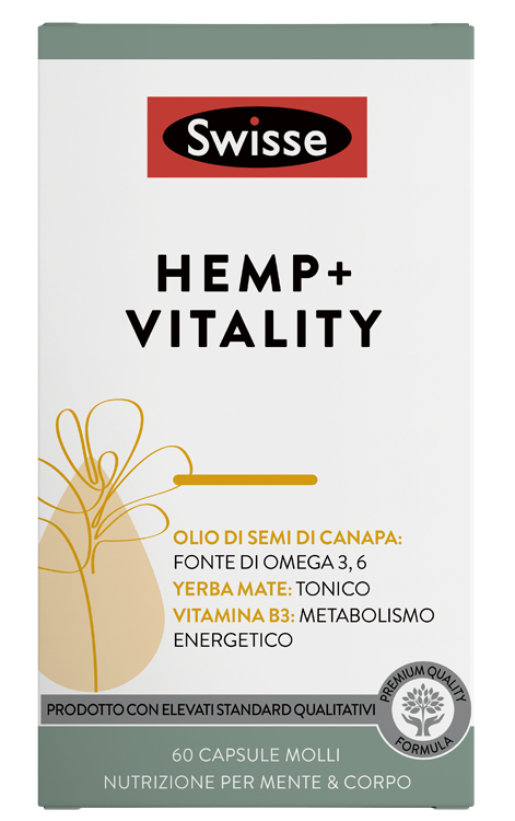 SWISSE HEMP+ VITALITY 60 CAPSULE - Doctor Vinz