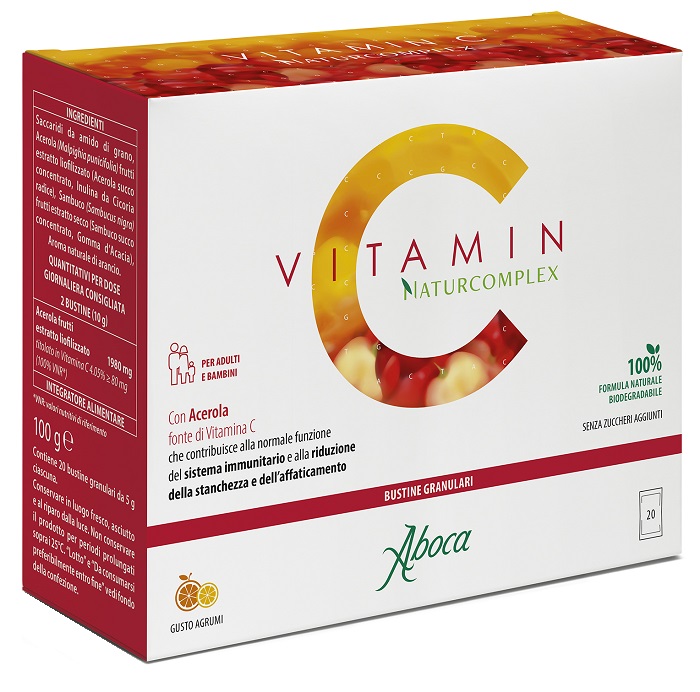 VITAMIN C NATURCOMPLEX 20 BUSTINE - Doctor Vinz
