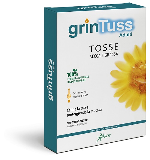 GRINTUSS ADULTI SCIROPPO 12 FLACONCINI MONODOSE - Doctor Vinz