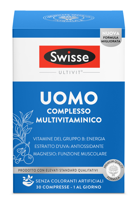 SWISSE MULTIVITAMINICO UOMO 30 COMPRESSE - Doctor Vinz