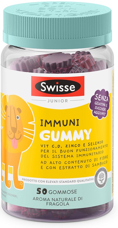 SWISSE JUNIOR IMMUNI GUMMY 50 PASTIGLIE GOMMOSE - Doctor Vinz