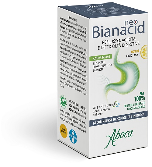 NEOBIANACID 14 COMPRESSE LIMONE - Doctor Vinz