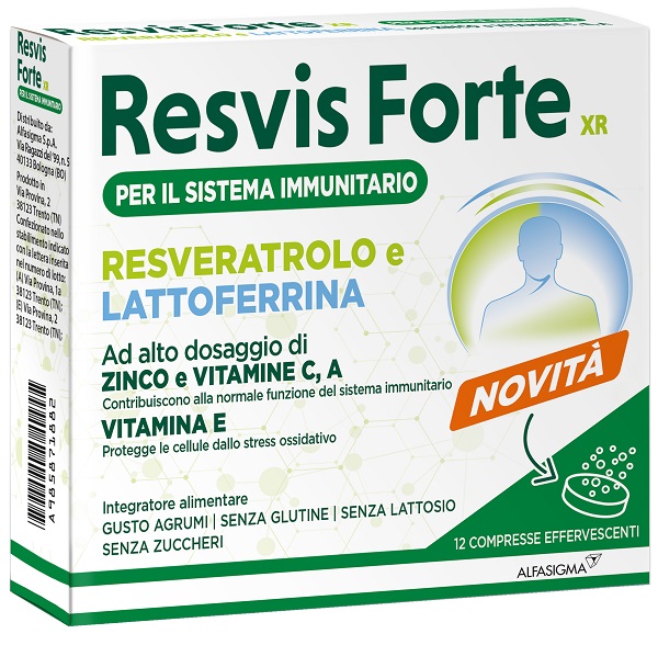 RESVIS FORTE XR 12 COMPRESSE EFFERVESCENTI - Doctor Vinz