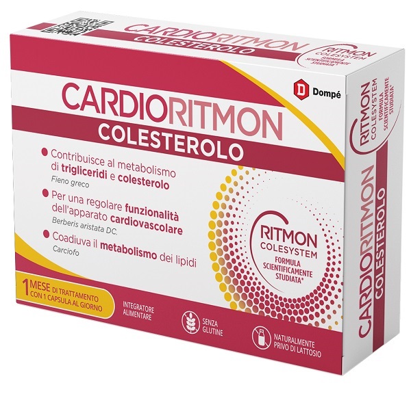 CARDIORITMON COLESTEROLO 30 CAPSULE - Doctor Vinz