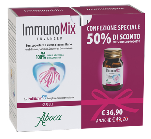 IMMUNOMIX ADVANCED 50 CAPSULE RM CONFEZIONE SPECIALE 2 PEZZI - Doctor Vinz