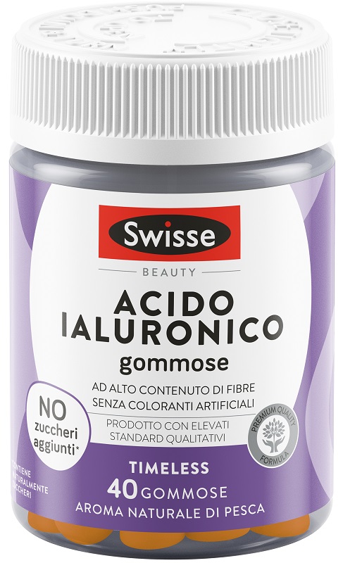 SWISSE ACIDO IALURONICO 40 GOMMOSE - Doctor Vinz