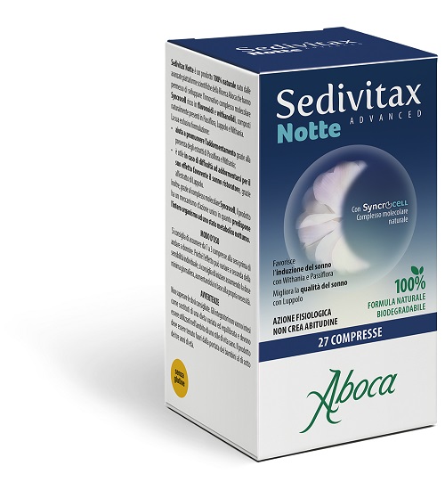 SEDIVITAX NOTTE ADVANCED 27 COMPRESSE - Doctor Vinz